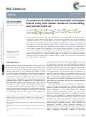 Cover page: Conversion of cellulose rich municipal solid waste blends using ionic liquids: feedstock convertibility and process scale-up