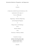 Cover page: Detonation Initiation, Propagation, and Suppression