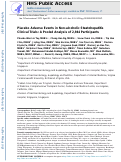 Cover page: Placebo Adverse Events in Non-alcoholic Steatohepatitis Clinical Trials: A Pooled Analysis of 2,944 Participants