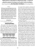 Cover page: Multinomial Processing Models for Syllogistic Reasoning: A Comparison