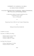 Cover page: Cross-Layer Prioritized Video Transmission : : Adaptive Packetization, FEC Protection and Scheduling Methods