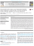 Cover page: Early postnatal nicotine exposure causes hippocampus-dependent memory impairments in adolescent mice: Association with altered nicotinic cholinergic modulation of LTP, but not impaired LTP.