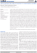Cover page: Life in groups: the roles of oxytocin in mammalian sociality