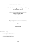 Cover page: Collision-Free Task Assignment and Trajectory Planning for Multi-Robot Systems