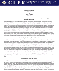 Cover page: From Truancy and Alienation to School Fluency and Graduation: Increasing Student Engagement by Bridging Institutions