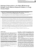 Cover page: The Effects of CACNA1C Gene Polymorphism on Spatial Working Memory in Both Healthy Controls and Patients with Schizophrenia or Bipolar Disorder