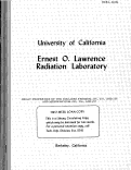 Cover page: DECAY PROPERTIES OF THE NUCLIDES FERMIUM-256, 257, and 258 AND MENDELEVIUM-255, 256, AND 257