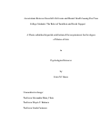 Cover page: Associations Between Stressful Life Events and Mental Health Among First Year College Students: The Roles of Familism and Social Support