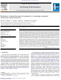 Cover page: Resistance of microbial and soil properties to warming treatment seven years after boreal fire