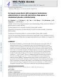 Cover page: Increased sexual desire with exogenous testosterone administration in men with obstructive sleep apnea: a randomized placebo‐controlled study