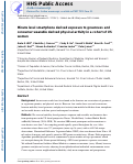 Cover page: Minute level smartphone derived exposure to greenness and consumer wearable derived physical activity in a cohort of US women.