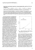 Cover page: Specific Heat and Thermal Conductivity of Superconducting UBe13 and UPt3 at Very Low Temperatures