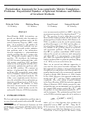 Cover page: Factorization Approach for Low-complexity Matrix Completion Problems: Exponential Number of Spurious Solutions and Failure of Gradient Methods