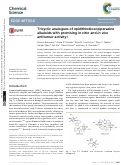 Cover page: Tricyclic analogues of epidithiodioxopiperazine alkaloids with promising in vitro and in vivo antitumor activity