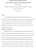 Cover page: Chapter Twelve pH-Free Measurement of Relative Acidities, Including Isotope Effects