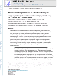 Cover page: Photomediated ring contraction of saturated heterocycles