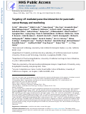 Cover page: Targeting LIF-mediated paracrine interaction for pancreatic cancer therapy and monitoring