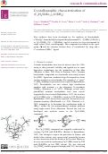 Cover page: Crystallographic characterization of (C5H4SiMe3)3U(BH4)