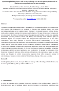 Cover page: Synthesizing building physics with social psychology: An interdisciplinary framework for context and occupant behavior in office buildings