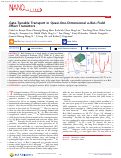 Cover page: Gate-Tunable Transport in Quasi-One-Dimensional α‑Bi4I4 Field Effect Transistors