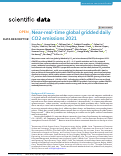 Cover page: Near-real-time global gridded daily CO2 emissions 2021