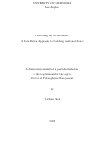 Cover page: Prescribing for the Irrational: A Data-Driven Approach to Modeling Irrational Choice