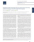 Cover page: Keeping Pace With Technology Advances in Breast Cancer Screening: Synthetic 2D Images Outperform Digital Mammography