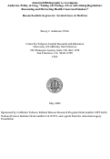 Cover page of Annotated Bibliography to Accompany Anderson, Pollay, &amp; Ling, "Taking Ad-Vantage of Lax Advertising Regulations:  Reassuring and Distracting Health-Concerned Smokers" (Social Science &amp; Medicine, 2006)