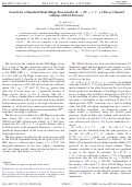 Cover page: Search for a standard model Higgs boson in the H→ZZ→ℓ(+)ℓ(-)νν decay channel with the ATLAS detector.