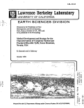 Cover page: Method Development and Strategy for the Characterization of Complexly Faulted and Fractured Rhyolitic Tuffs, Yucca Mountain, Nevada, USA