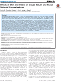 Cover page: Effects of diet and strain on mouse serum and tissue retinoid concentrations.