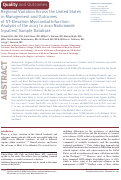 Cover page: Regional Variation Across the United States in Management and Outcomes of ST‐Elevation Myocardial Infarction: Analysis of the 2003 to 2010 Nationwide Inpatient Sample Database