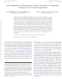 Cover page: How malleable is categorization by race? Evidence for competitive category use in social categorization.