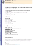 Cover page: Early Management of Patients With Acute Heart Failure: State of the Art and Future Directions. A Consensus Document From the Society for Academic Emergency Medicine/Heart Failure Society of America Acute Heart Failure Working Group