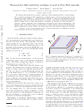 Cover page: Thermoelectric Hall conductivity and figure of merit in Dirac/Weyl materials