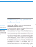 Cover page: Specialist visits (urologist, radiation oncologist, medical oncologist) are strongly associated with treatment received for prostate cancer in the USA