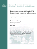 Cover page: Hazard Assessment of Chemical Air Contaminants Measured in Residences