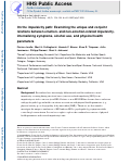 Cover page: On the impulsivity path: Examining the unique and conjoint relations between emotion- and non-emotion-related impulsivity, internalizing symptoms, alcohol use, and physical health parameters.