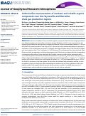 Cover page: Airborne flux measurements of methane and volatile organic compounds over the Haynesville and Marcellus shale gas production regions