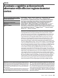 Cover page: A somato-cognitive action network alternates with effector regions in motor cortex.