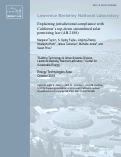 Cover page: Explaining jurisdictional compliance with California’s top-down streamlined solar permitting law (AB 2188)