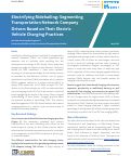 Cover page: Electrifying Ridehailing: Segmenting Transportation Network Company Drivers Based on Their Electric Vehicle Charging Practices