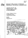 Cover page: Ionization of AU78+ and Electron Capture by AU78+ at 10.8 GEV/Nucleon