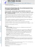 Cover page: Noninvasive Prenatal Diagnostics: Recent Developments Using Circulating Fetal Nucleated Cells.