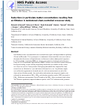 Cover page: Reductions in particulate matter concentrations resulting from air filtration: A randomized sham‐controlled crossover study