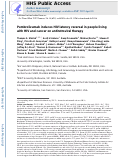 Cover page: Pembrolizumab induces HIV latency reversal in people living with HIV and cancer on antiretroviral therapy