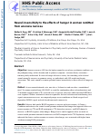 Cover page: Neural Insensitivity to the Effects of Hunger in Women Remitted From Anorexia Nervosa.