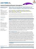 Cover page: Methyl, Ethyl, and Propyl Nitrates: Global Distribution and Impacts on Reactive Nitrogen in Remote Marine Environments