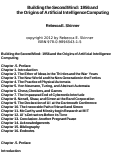 Cover page: Building the Second Mind: 1956 and the Origins of Artificial Intelligence Computing