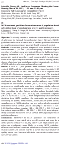 Cover page: NCCN treatment guidelines for ovarian cancer: A population-based vali- dation study of structural and process quality measures